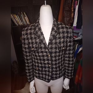 Robin Jordan knitted blazer